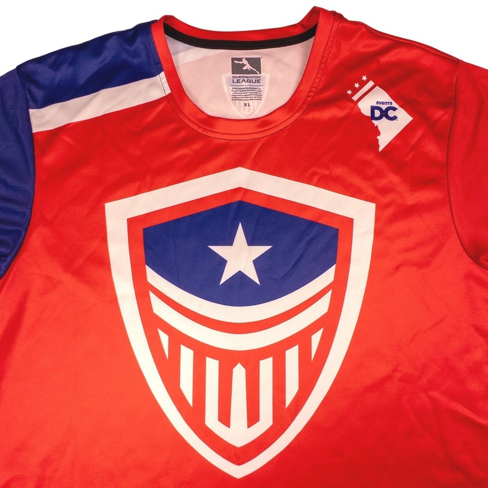 NEW Washington Justice Overwatch league E-Sports Home Jersey Men's Size XL - New
